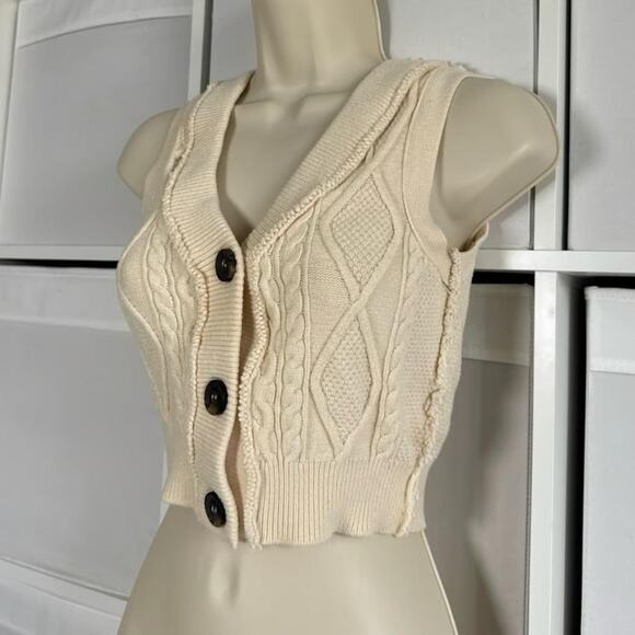 Free People Denson Cable Vest - Picture 7 of 8